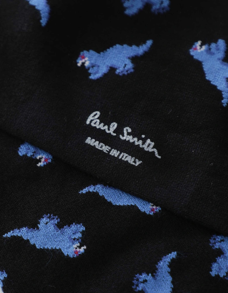 Jacquard Dino Socks