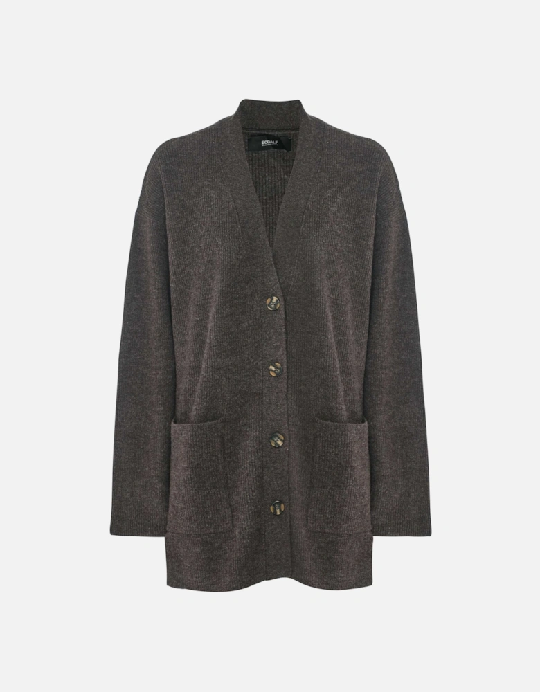 Nim Oversized Wool Cardigan