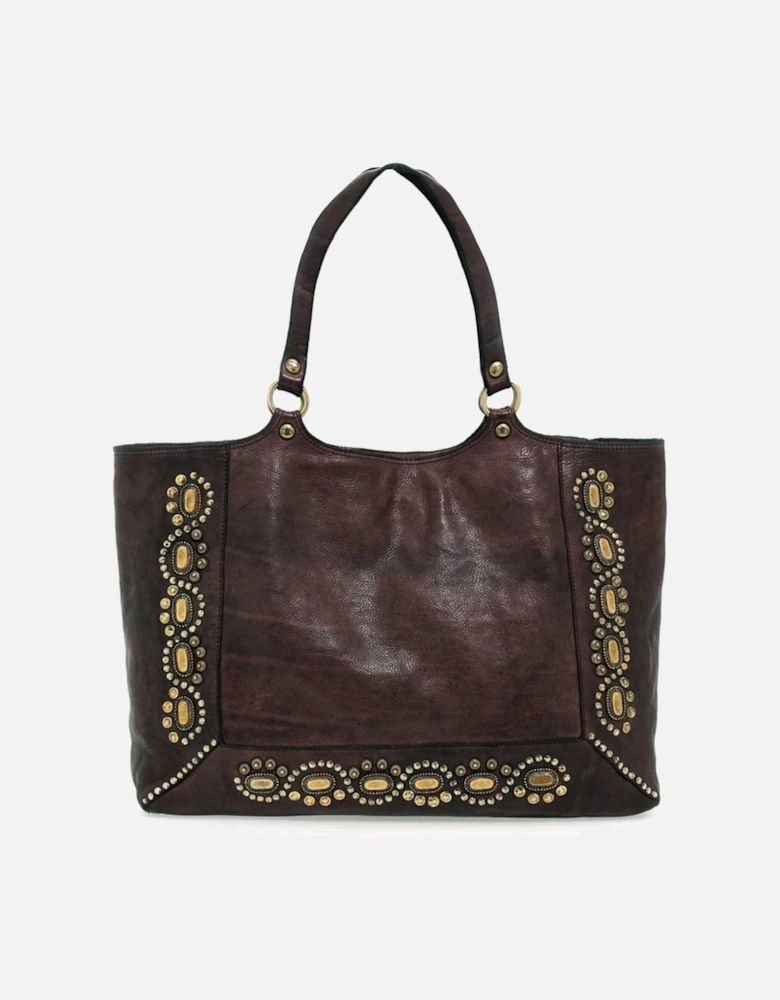 Cassiopea Leather Shopper Bag