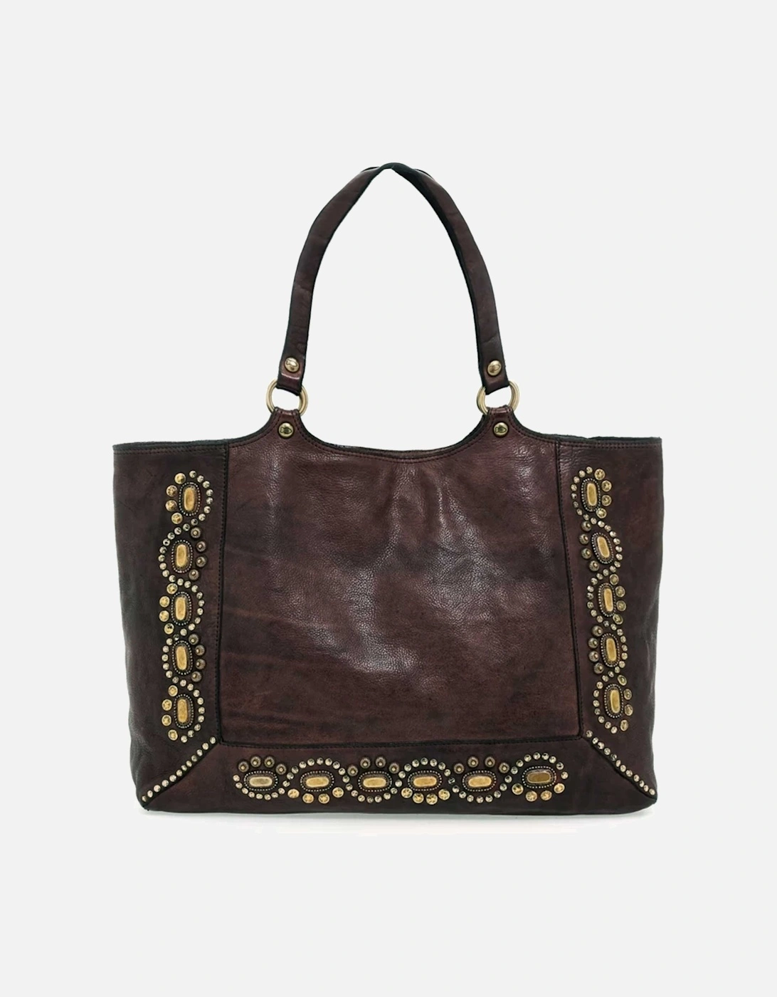 Cassiopea Leather Shopper Bag, 5 of 4