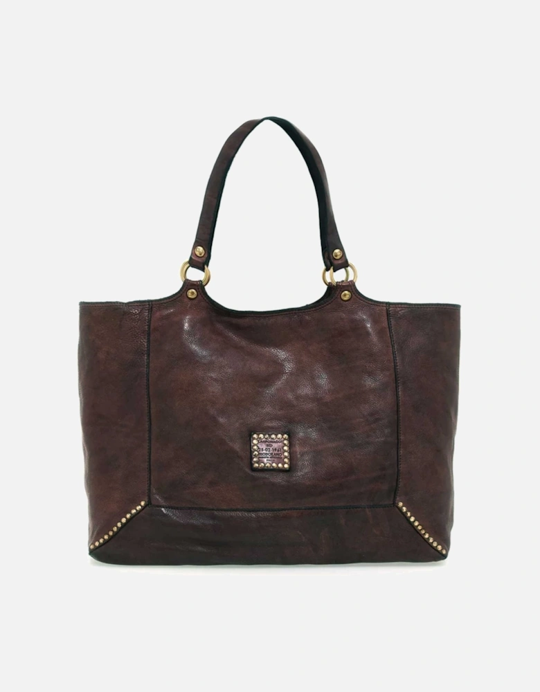 Cassiopea Leather Shopper Bag