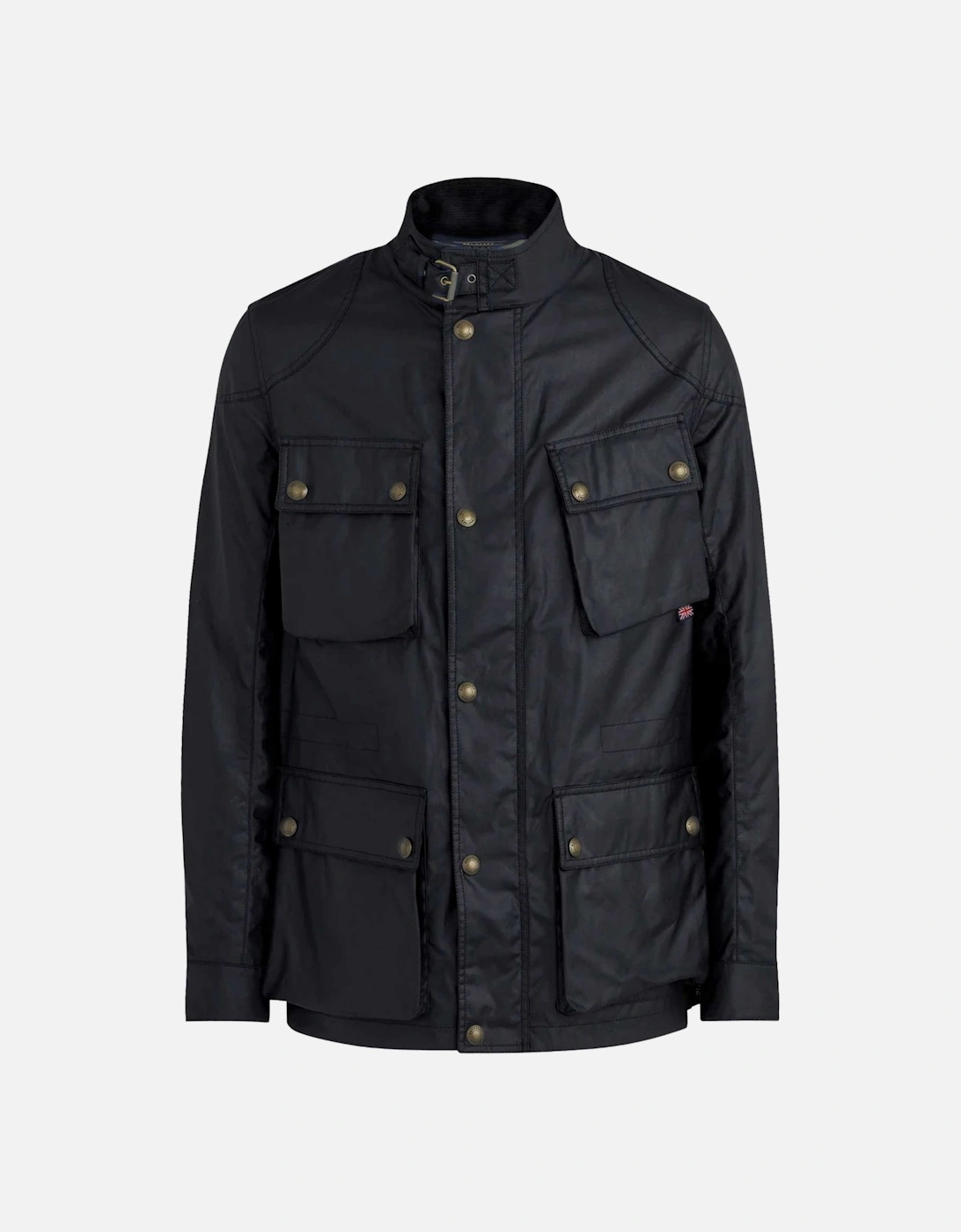 Belstaff Men's Navy Wax Fieldmaster Jacket - : 42 42 Chest