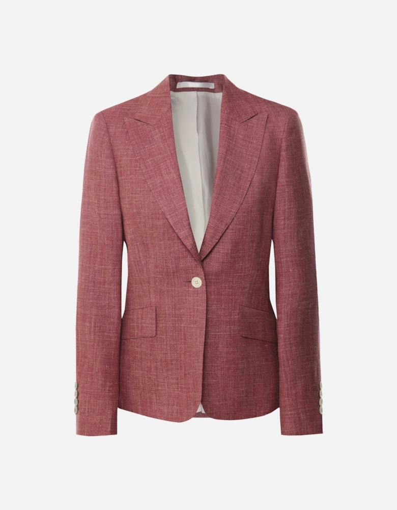 Wool-Silk-Linen Blazer