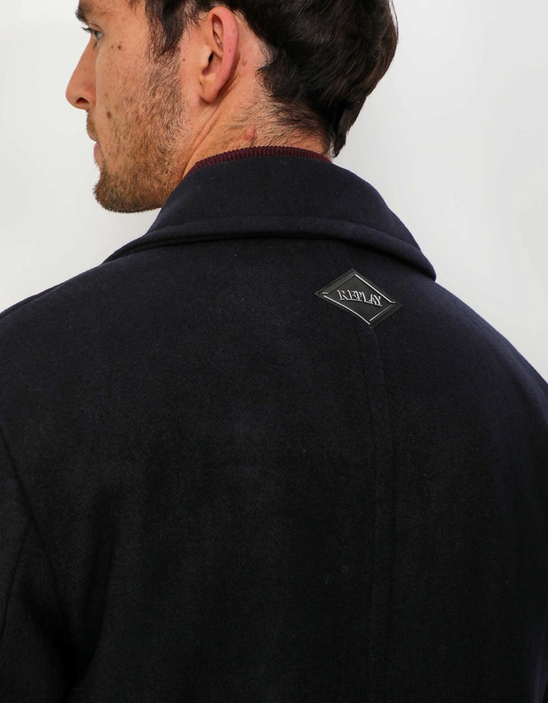 Melton Wool Peacoat