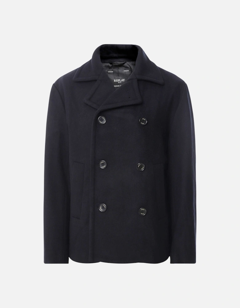 Melton Wool Peacoat