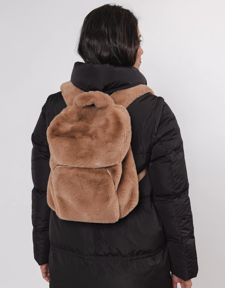 Jesse Faux Fur Backpack