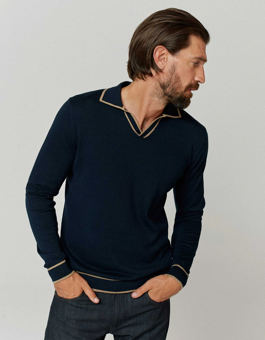 Tipped Ludlow Polo Shirt