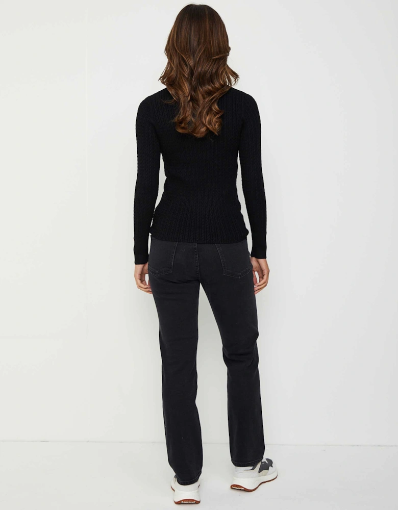 Maijke Straight High-Rise Jeans