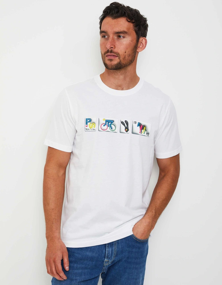 Organic Cotton Badges T-Shirt