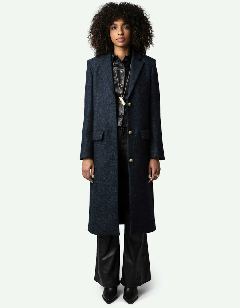 Mio Long Wool Coat