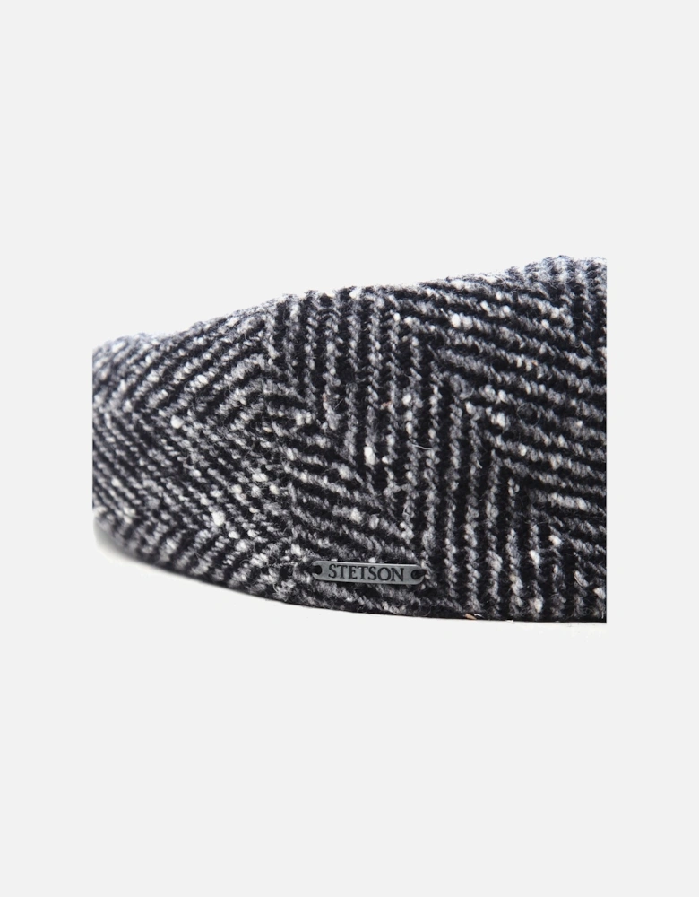 Wool Herringbone Kent Cap