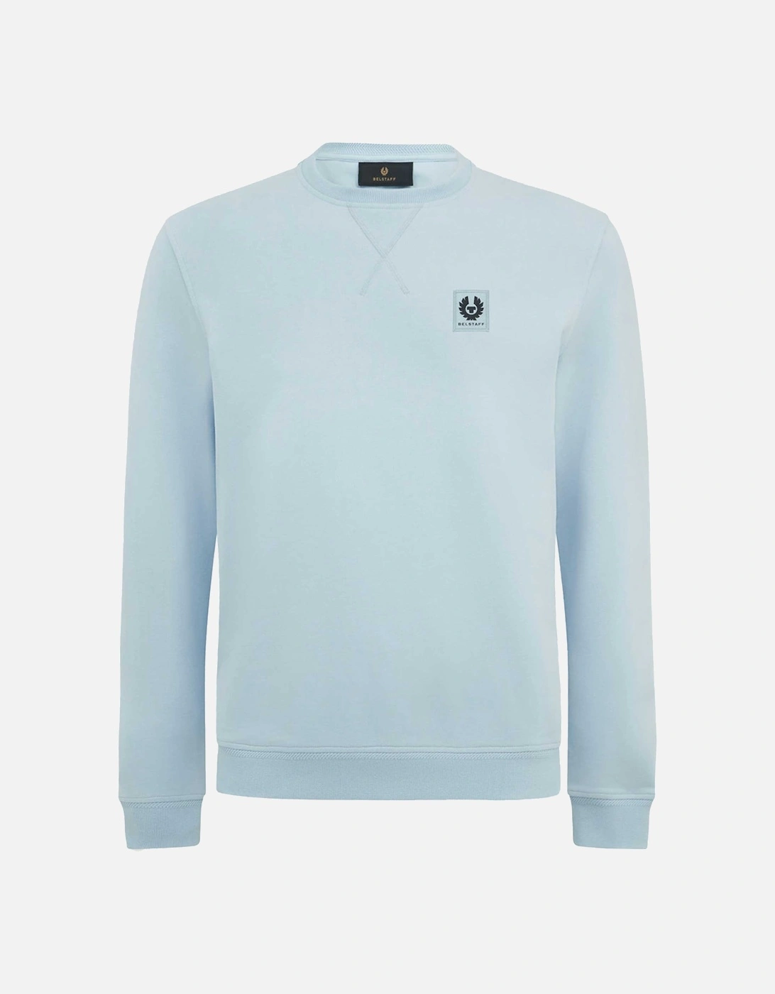 Belstaff Men's Blue Crew Neck Sweatshirt - : 38 Medium
