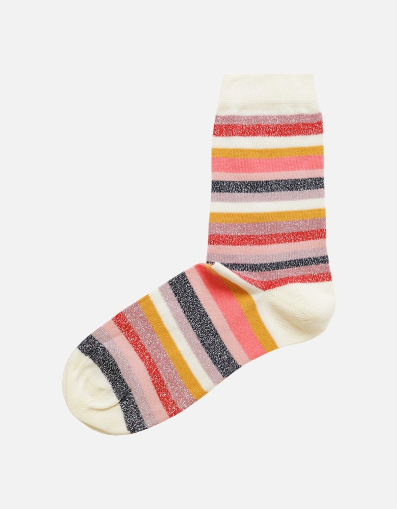 Glitter Stripe Socks