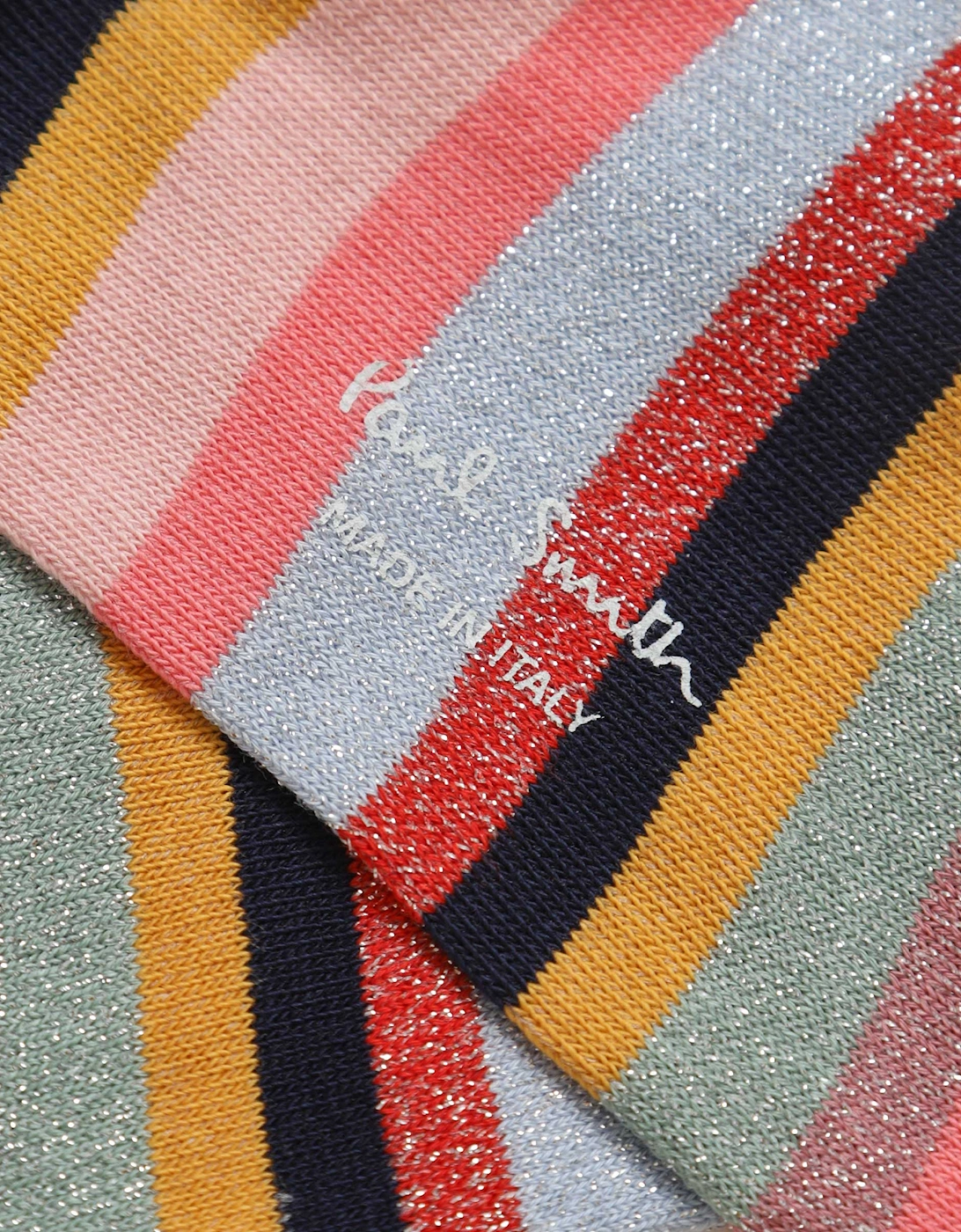 Glitter Stripe Socks