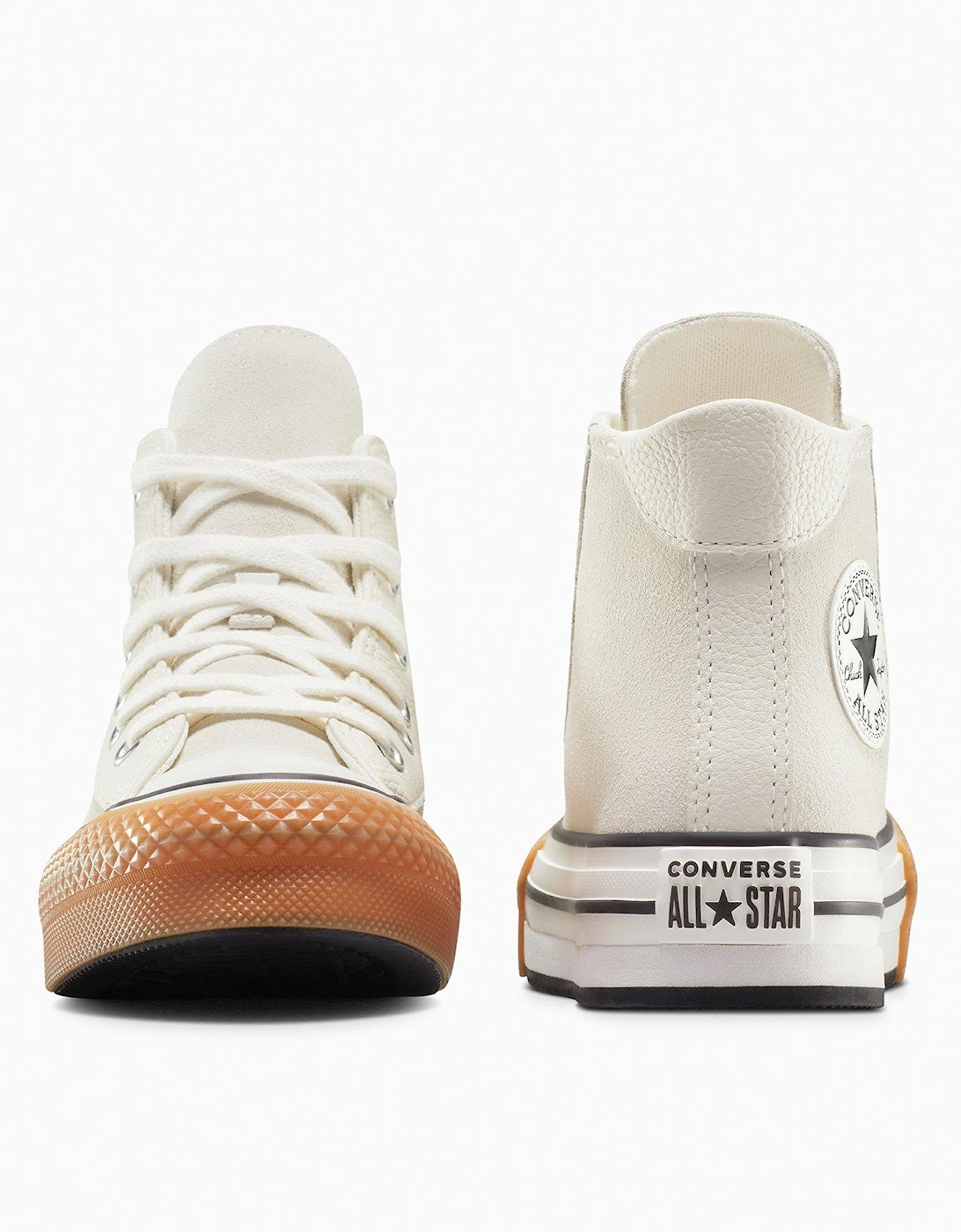 Kids Chuck Taylor All Star Eva Lift Suede Hi Top - Beige