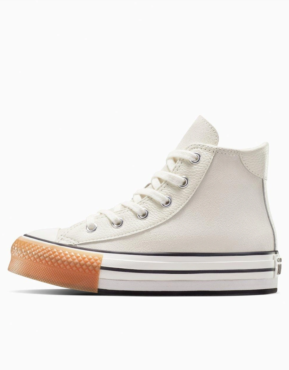 Kids Chuck Taylor All Star Eva Lift Suede Hi Top - Beige