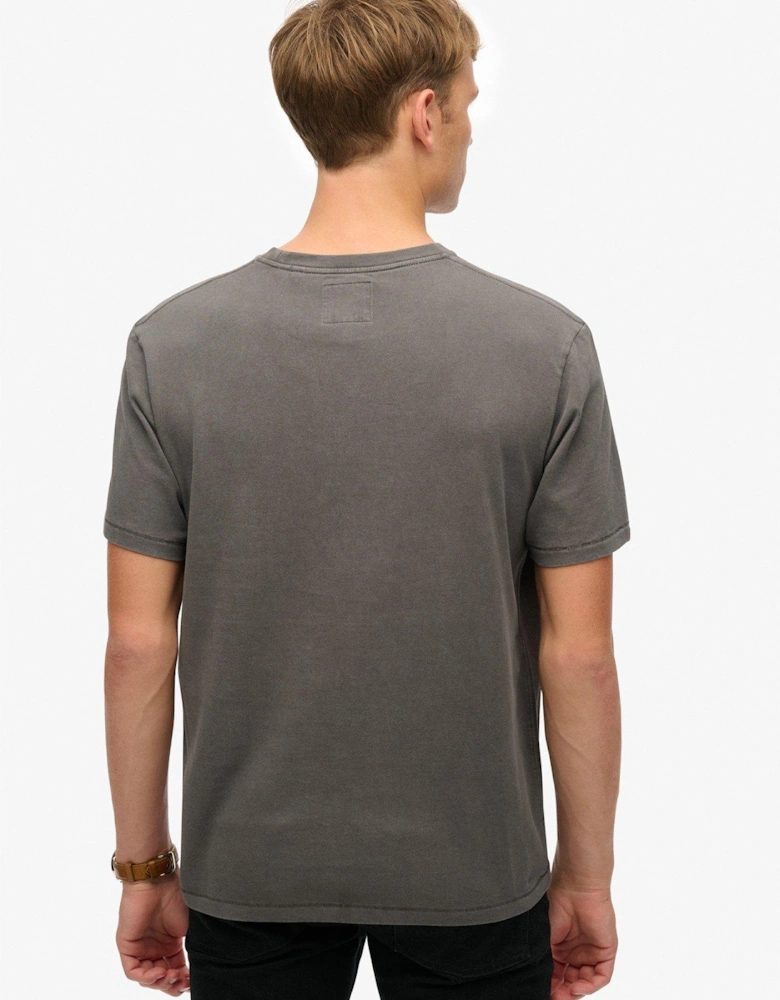 Athletics Graphic T-Shirt-Dark Grey