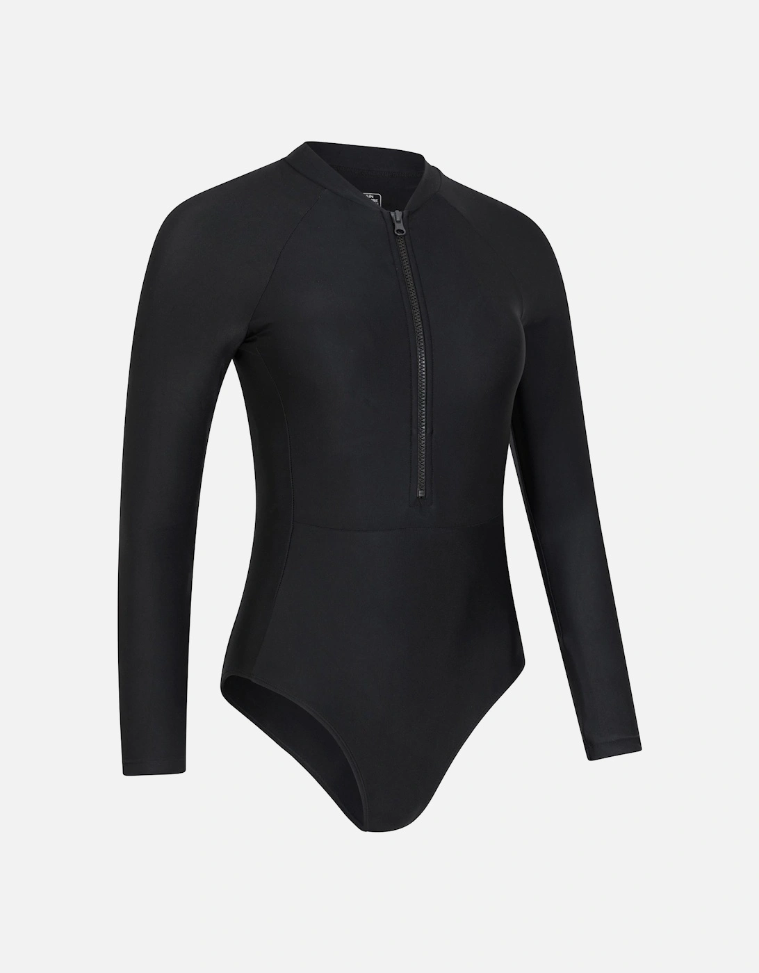 Womens/Ladies Surfer Long-Sleeved One Piece Swimsuit