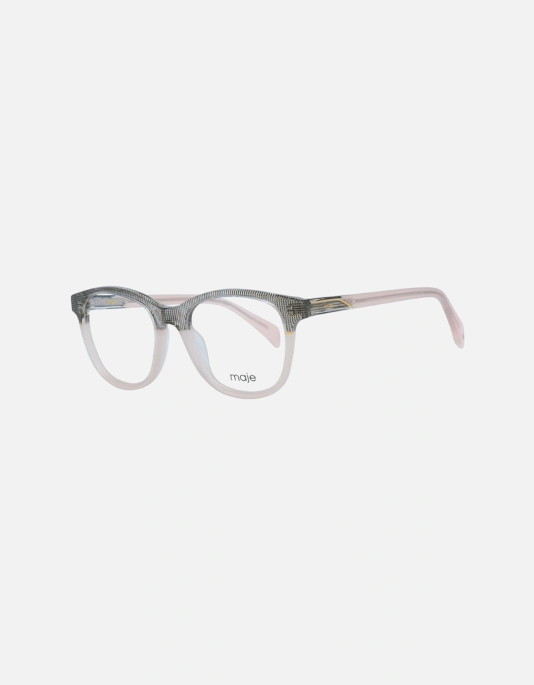 Multicolor Acetate Trapezium Glasses Women - Pink Frames
