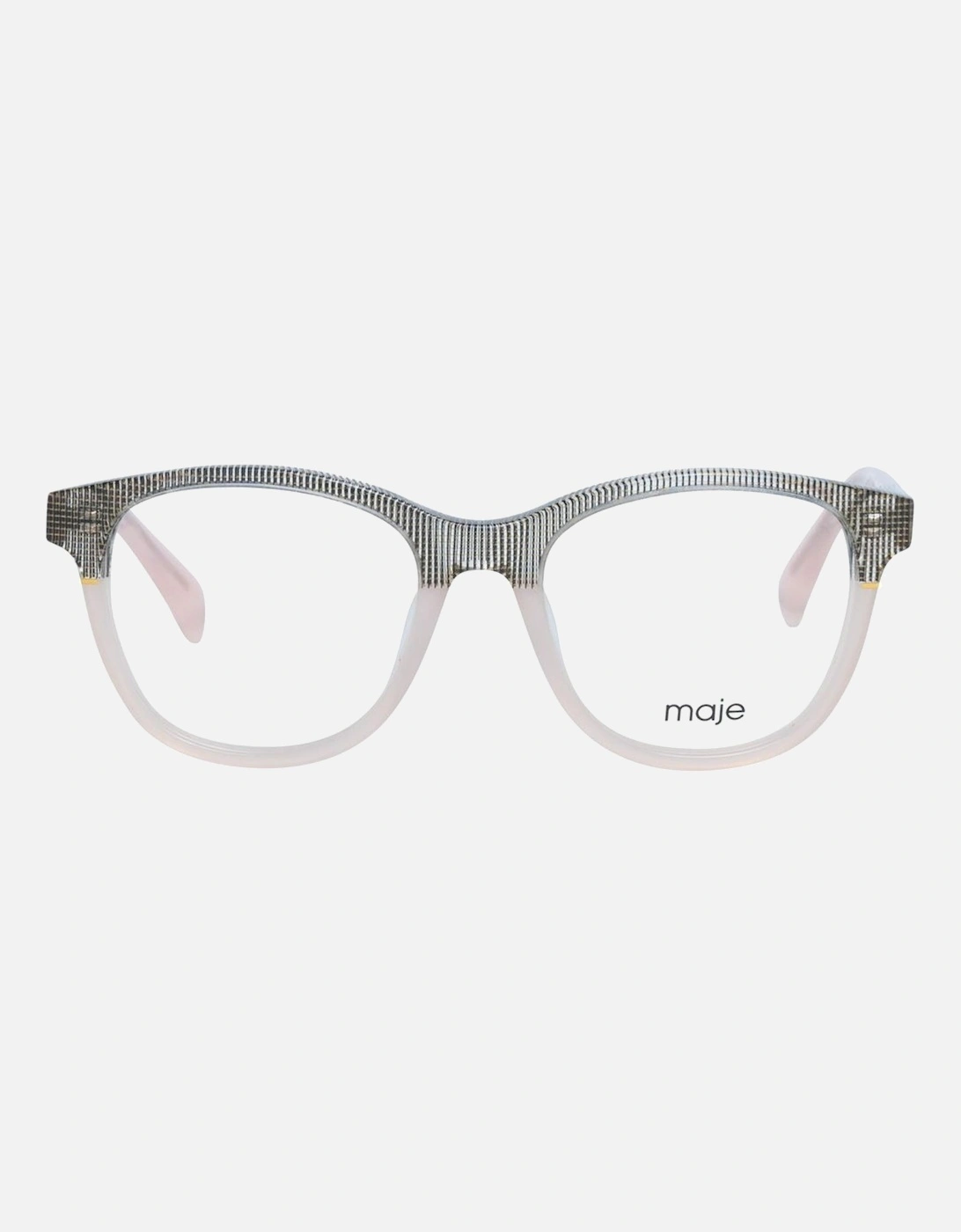Multicolor Acetate Trapezium Glasses Women - Pink Frames