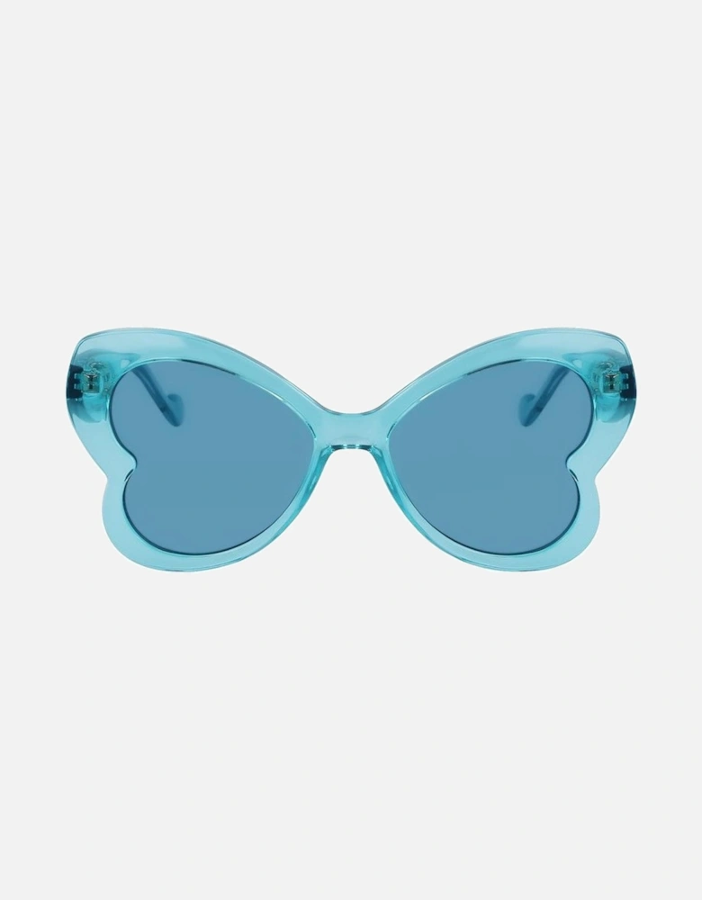 Injected Material Sunglasses with Filter 2 Women - Blue