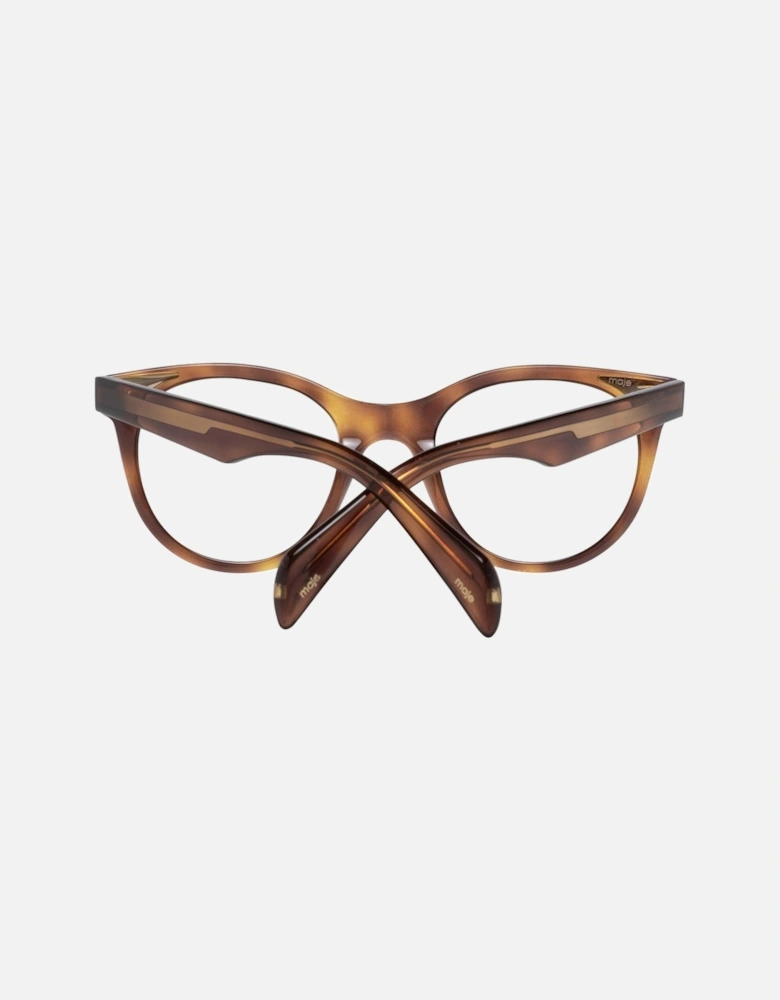 Brown Plastic Full-Rim Sunglasses Women Frames