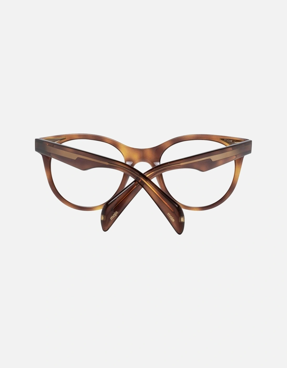 Brown Plastic Full-Rim Sunglasses Women Frames