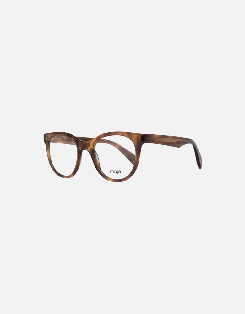 Brown Plastic Full-Rim Sunglasses Women Frames