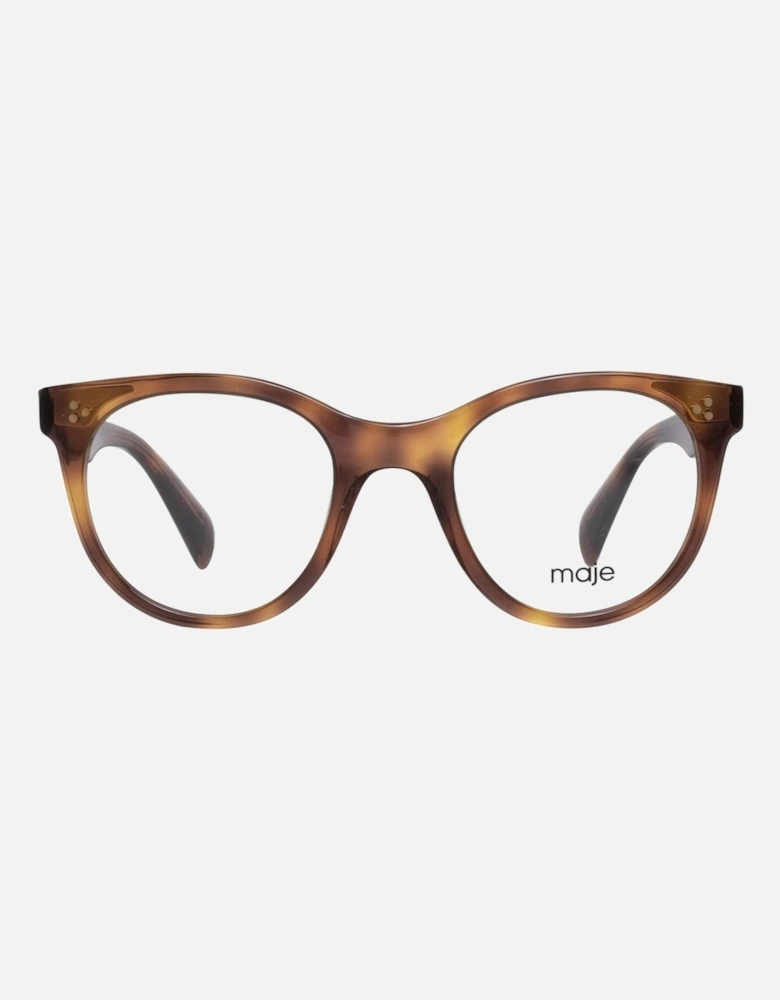 Brown Plastic Full-Rim Sunglasses Women Frames