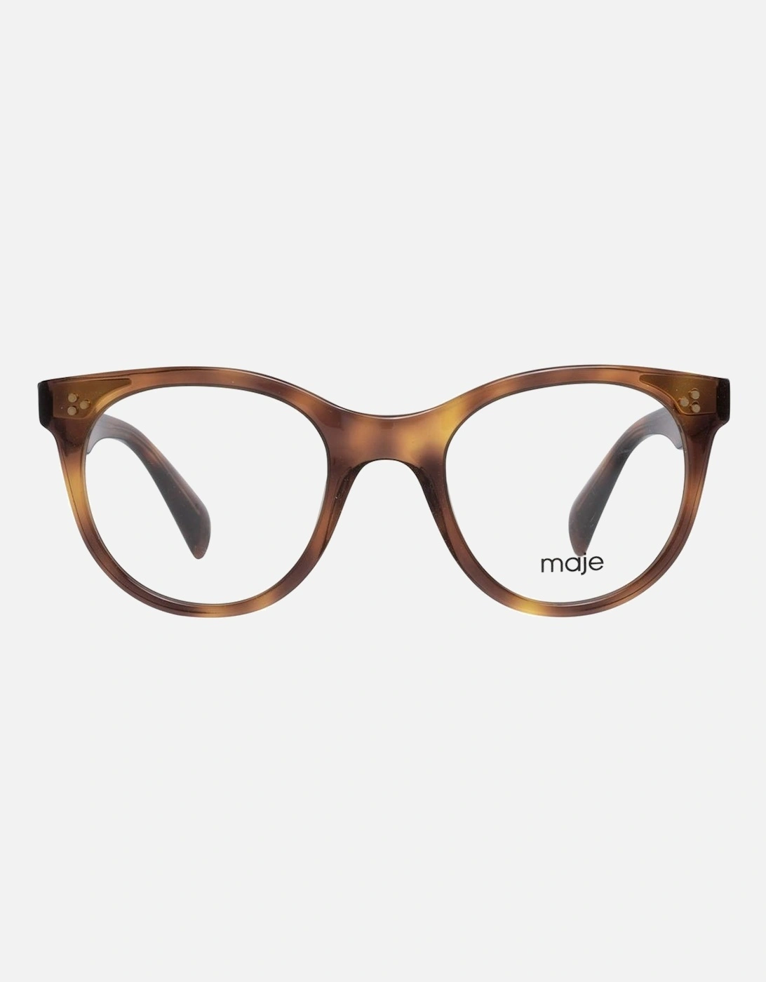 Brown Plastic Full-Rim Sunglasses Women Frames