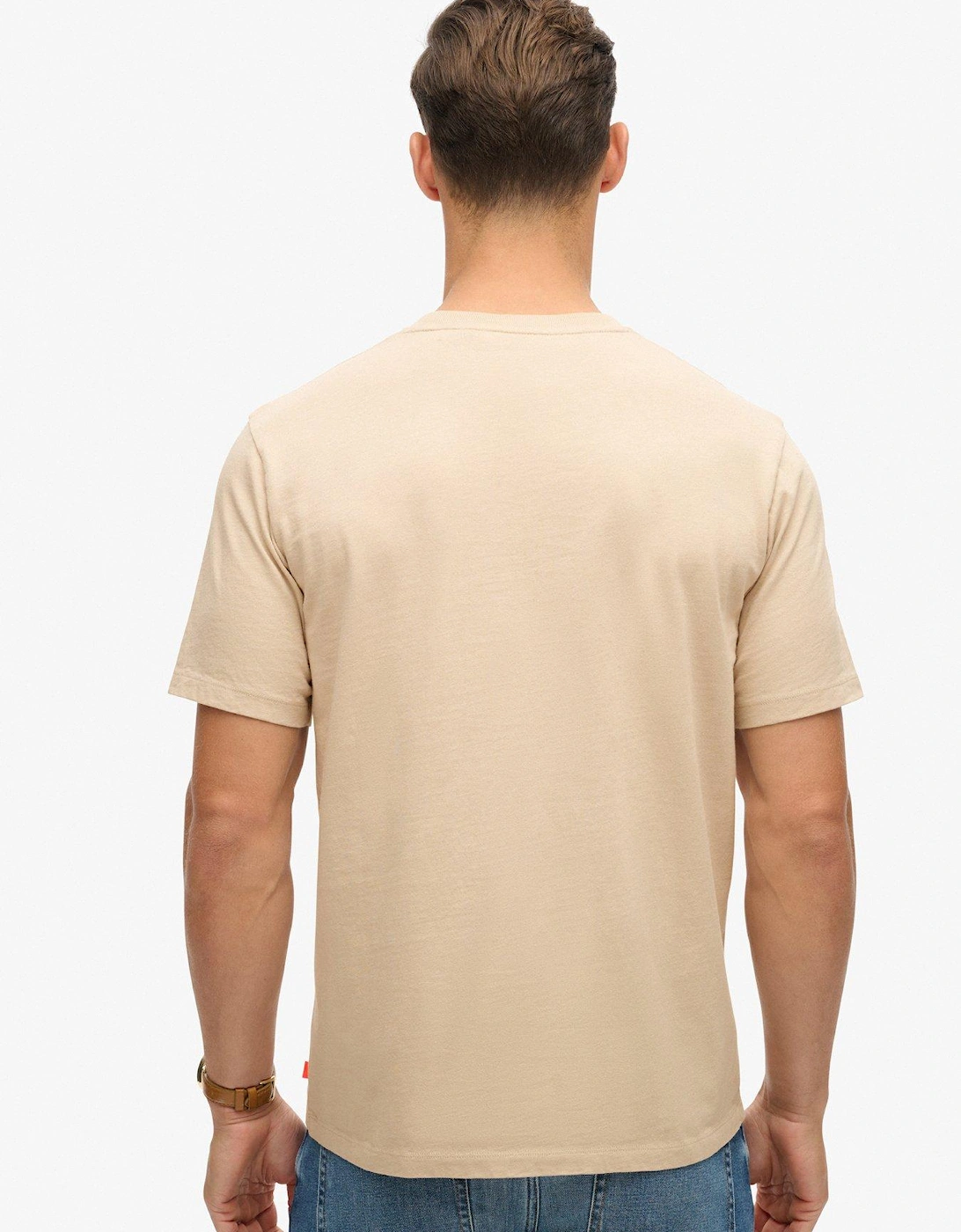 Code Sport Loose T-Shirt - Cream