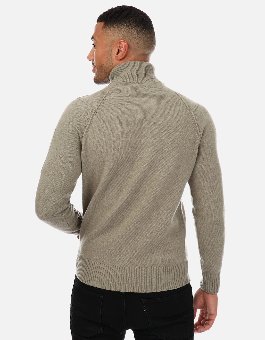 Lambswool Quarter-Zip Sweatshirt