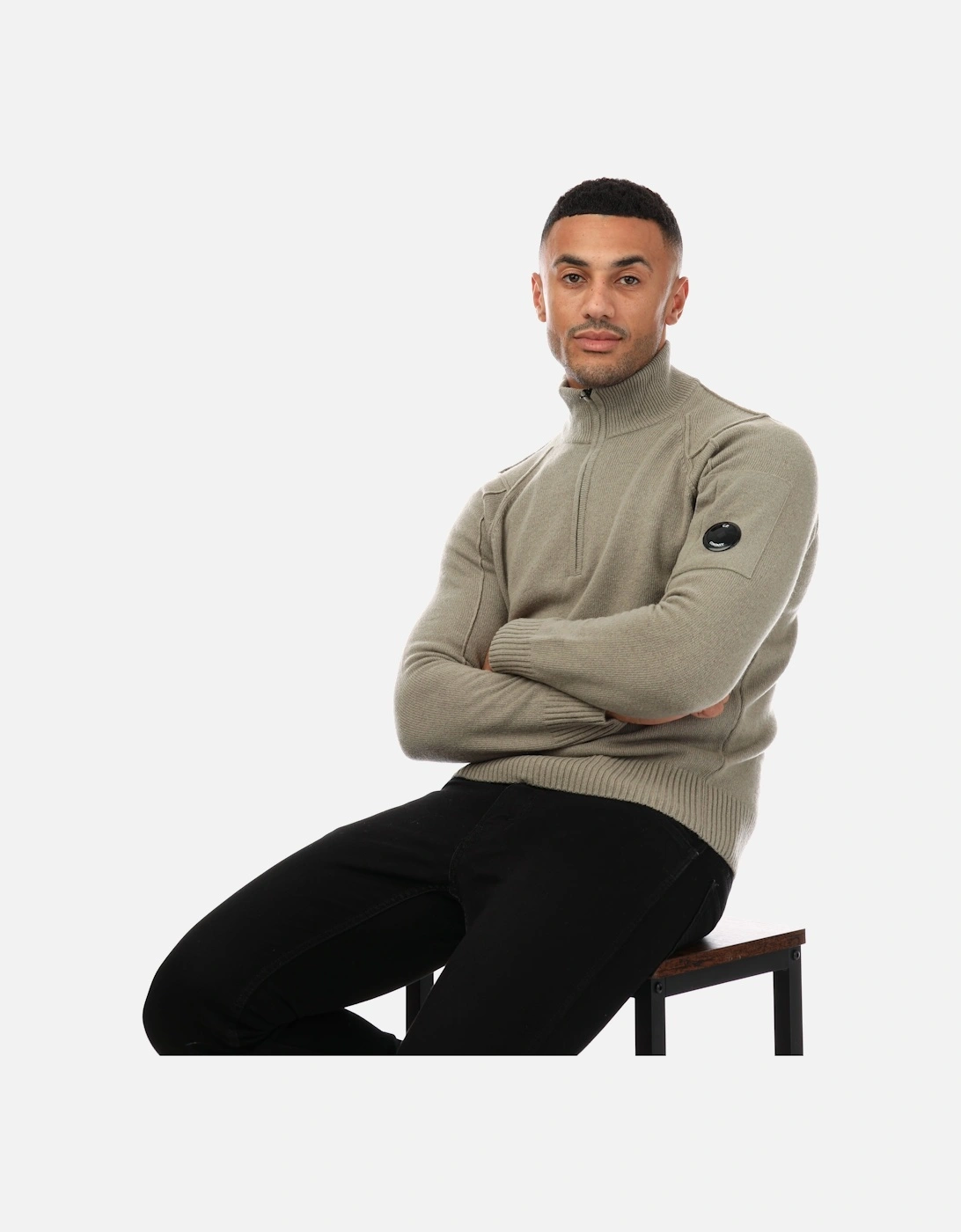 Lambswool Quarter-Zip Sweatshirt