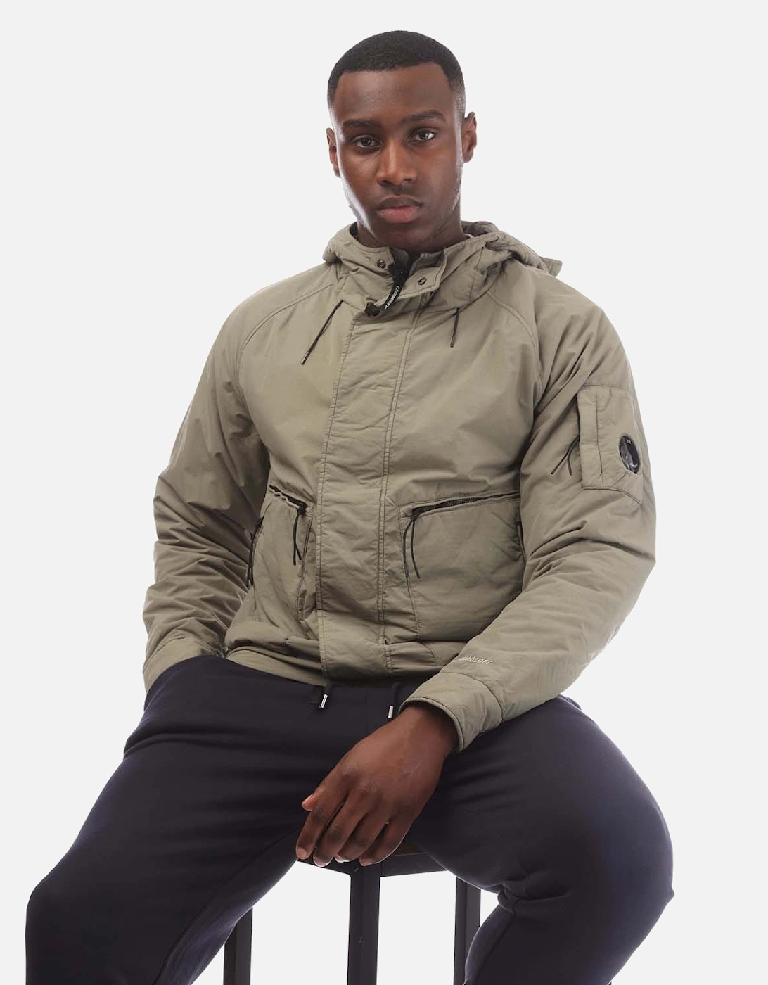 Flatt Nylon Hooded Jacket