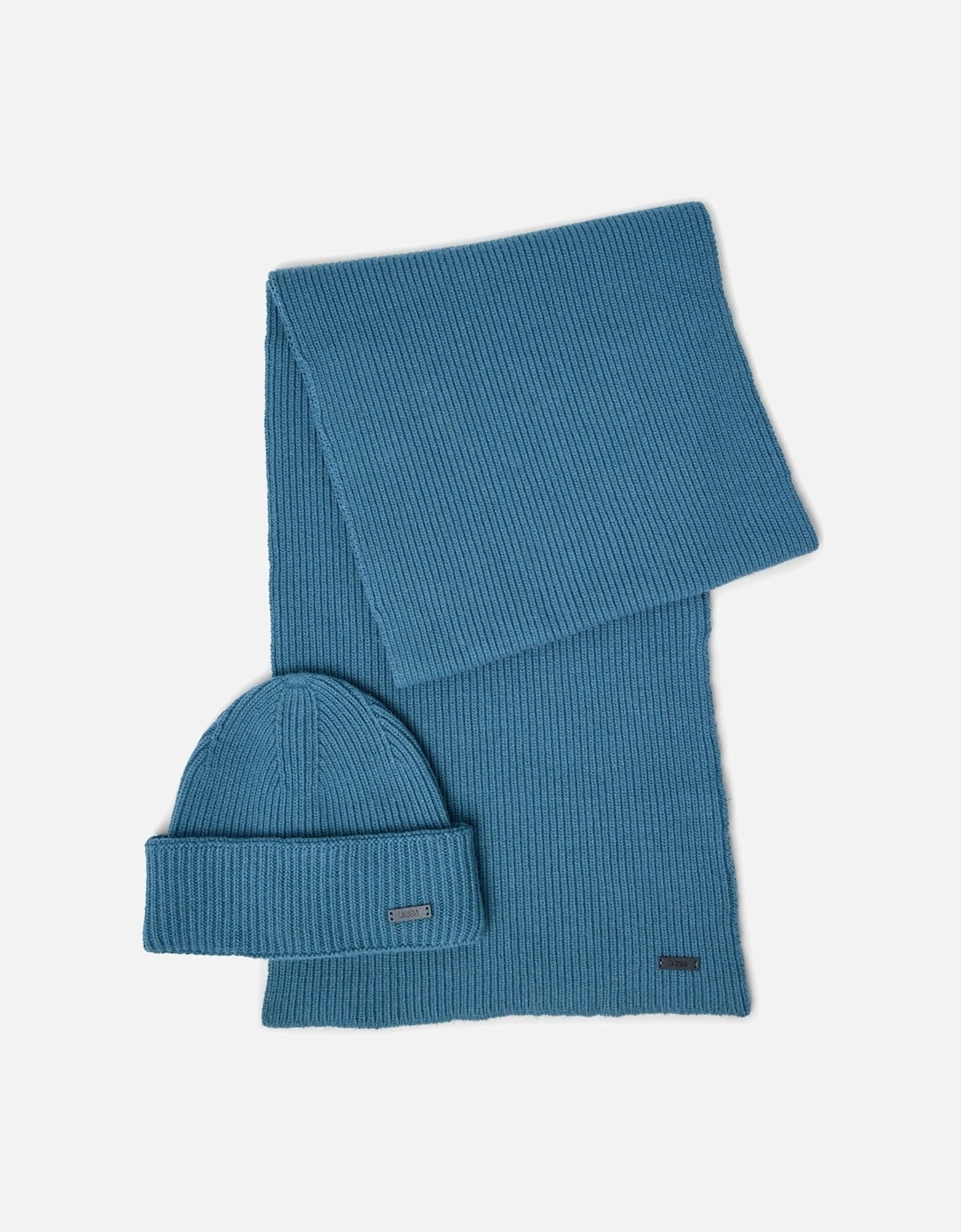 Hugo Boss Men's Fantastico Scarf - Blue/Green - Size: ONE size