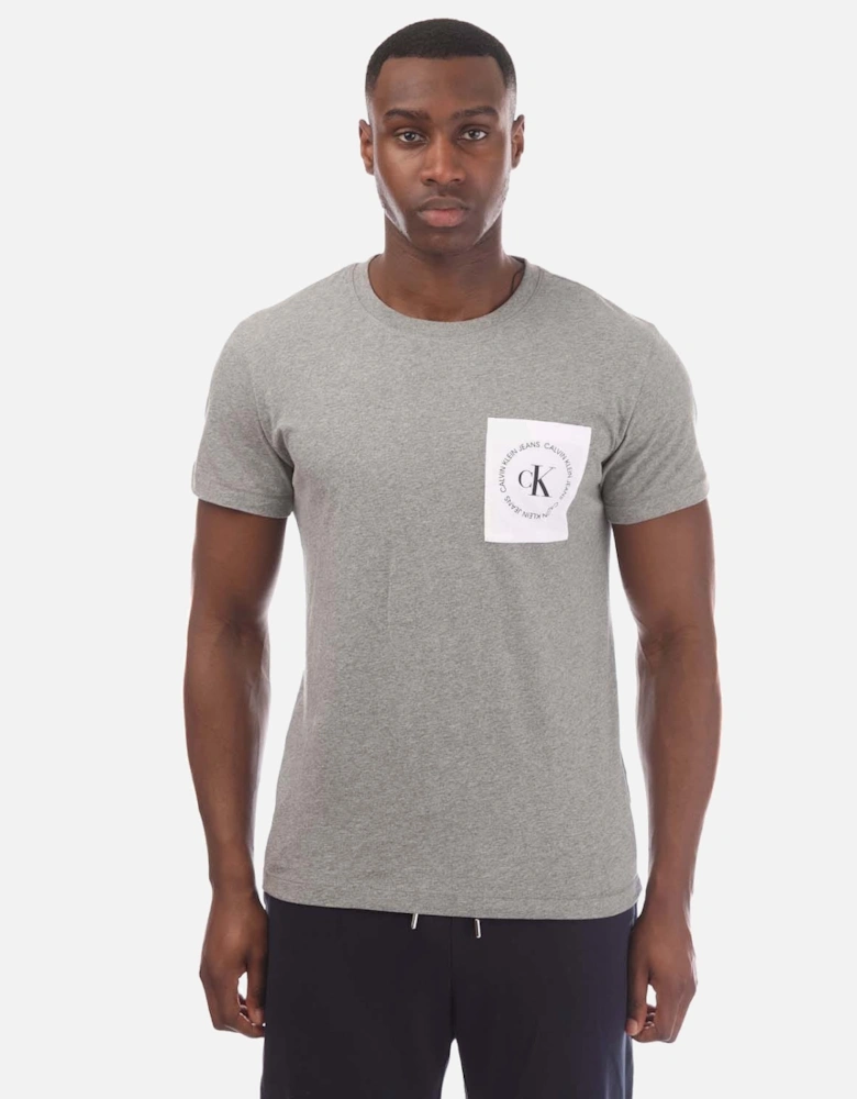 Round Logo Pocket T-Shirt