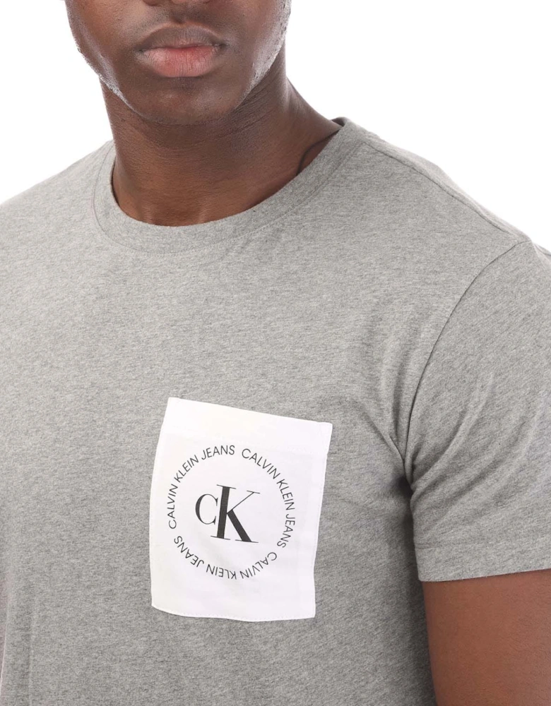 Round Logo Pocket T-Shirt