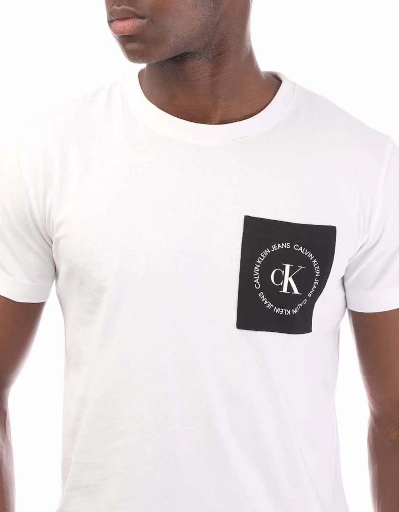 Round Logo Pocket T-Shirt