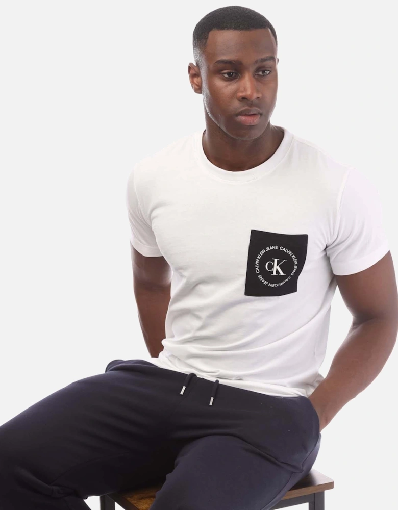 Round Logo Pocket T-Shirt