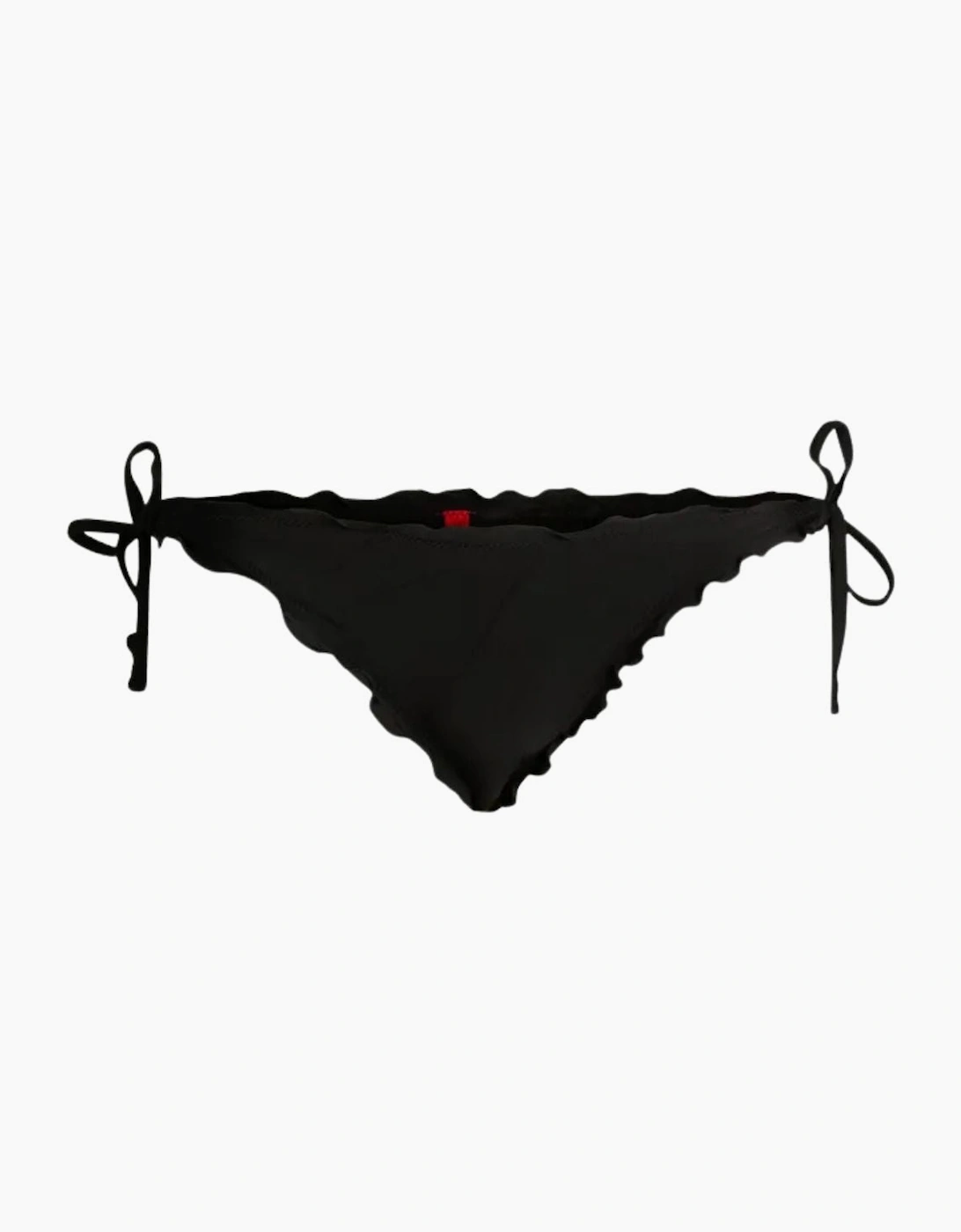 Hugo Boss Women's Black Ruffle Bikini Bottoms, - Size: M