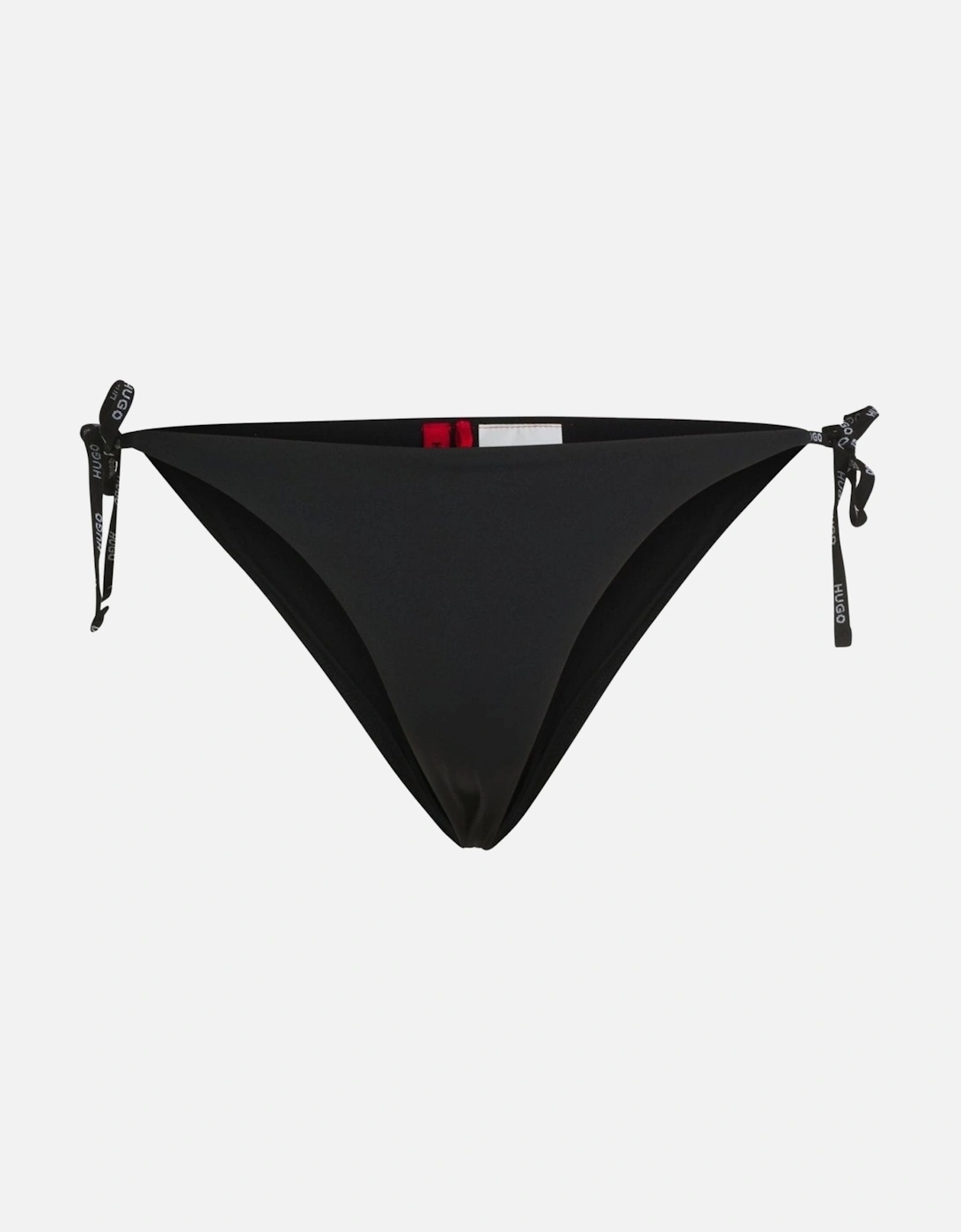 Hugo Boss Women's Logo Tie Pure Bikini Bottoms, Black - Size: XS