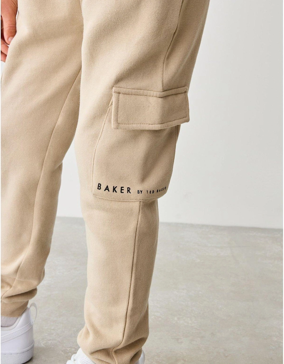 Boys Cargo Joggers - Beige