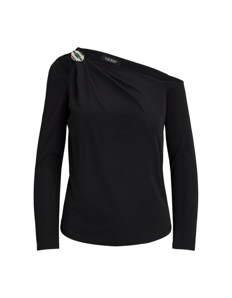 Elynn Long Sleeve Top - Black