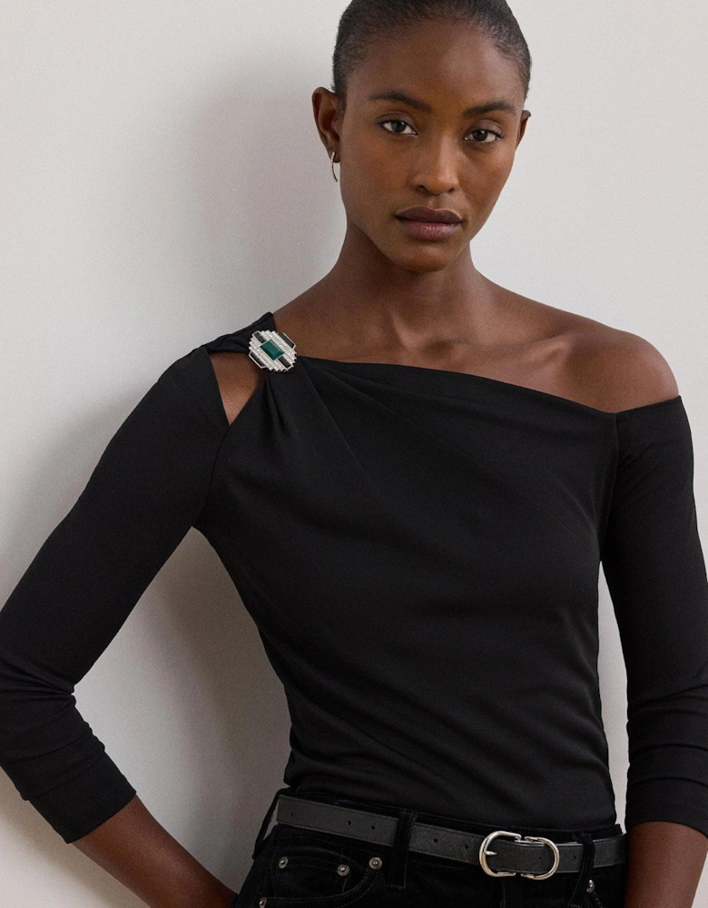 Elynn Long Sleeve Top - Black