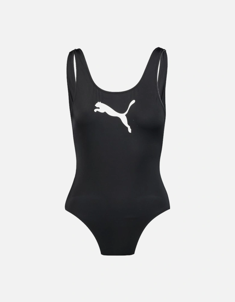 Womens/Ladies Logo One Piece Swimsuit