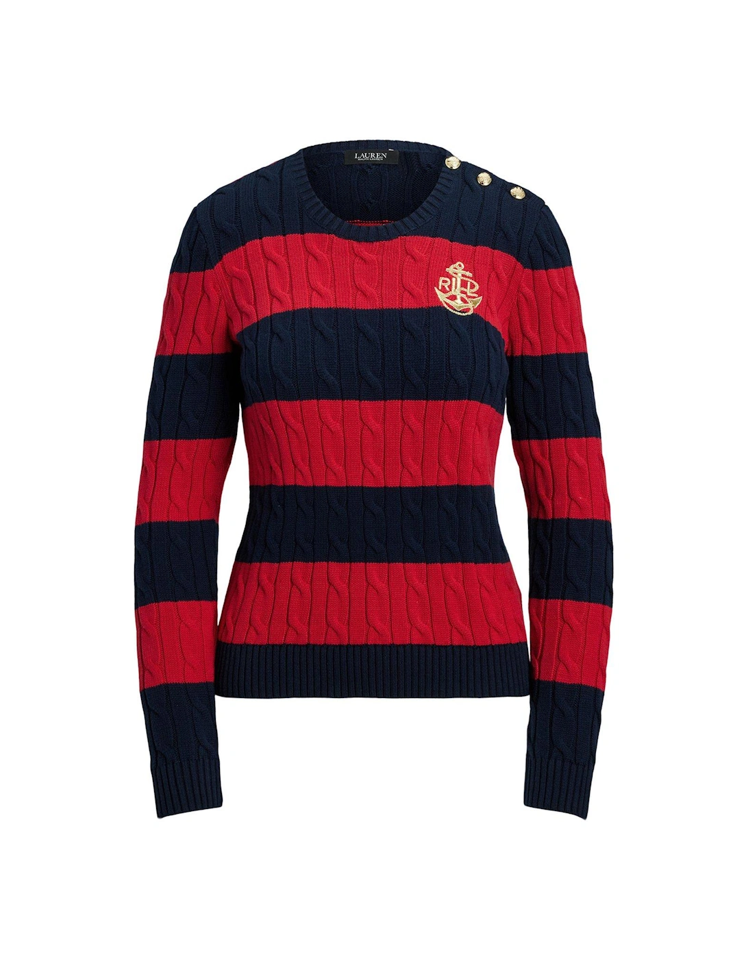 Montiva Long Sleeve Jumper - Navy