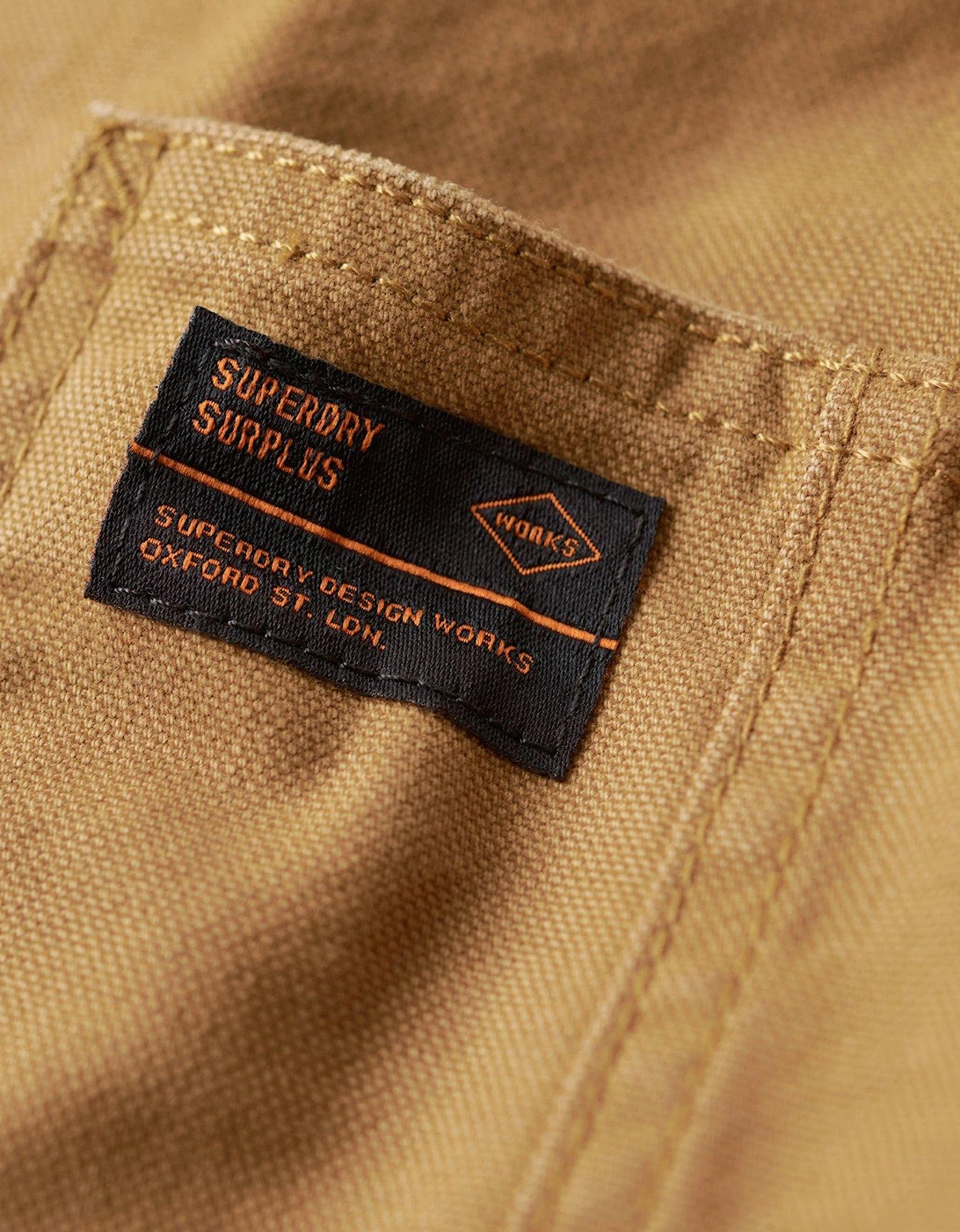 Surplus Four Pocket Chore Jacket - Brown