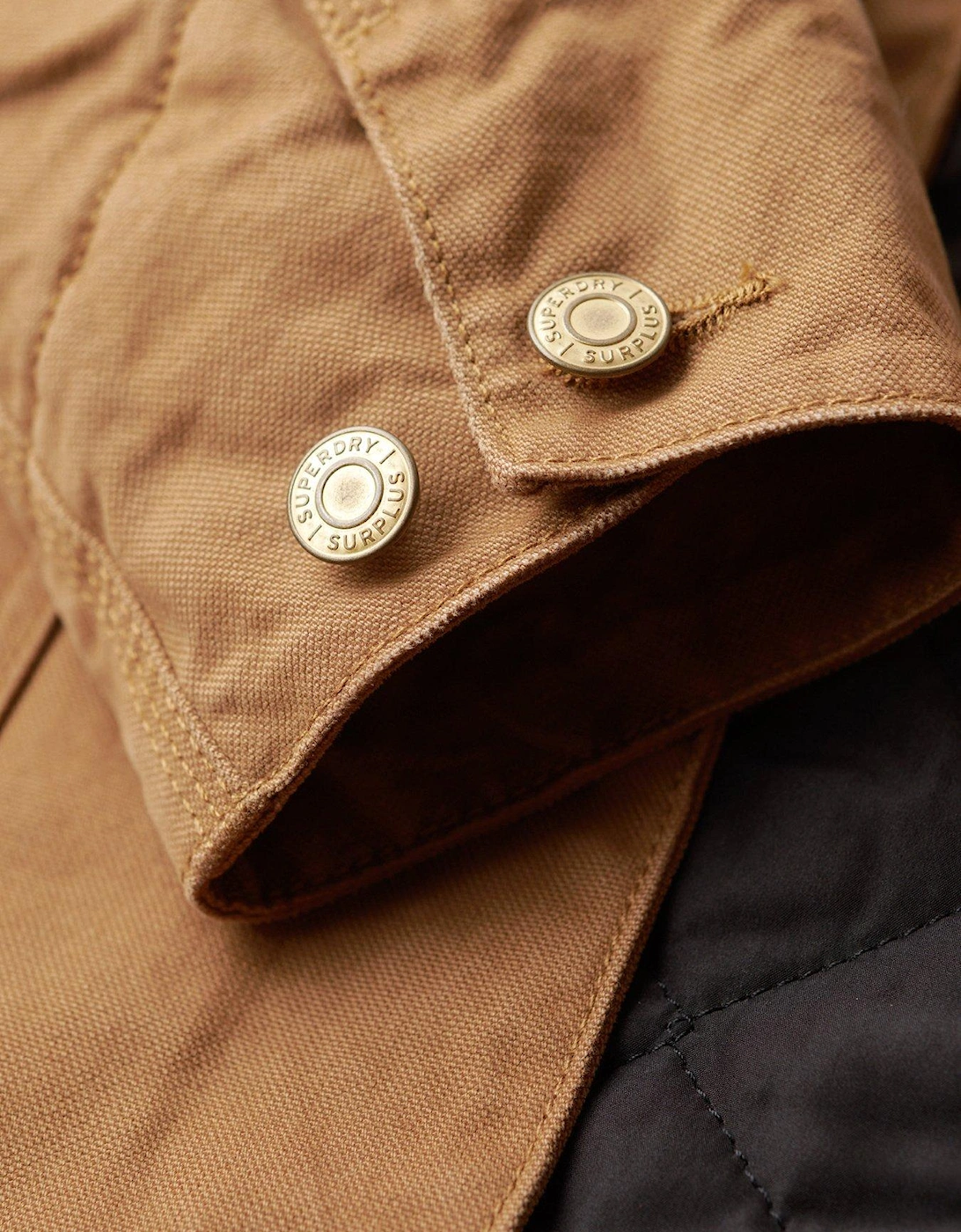 Surplus Four Pocket Chore Jacket - Brown