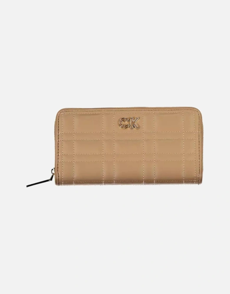 RFID Blocking Zippered Wallet with 5 Compartments and Coin Purse Women