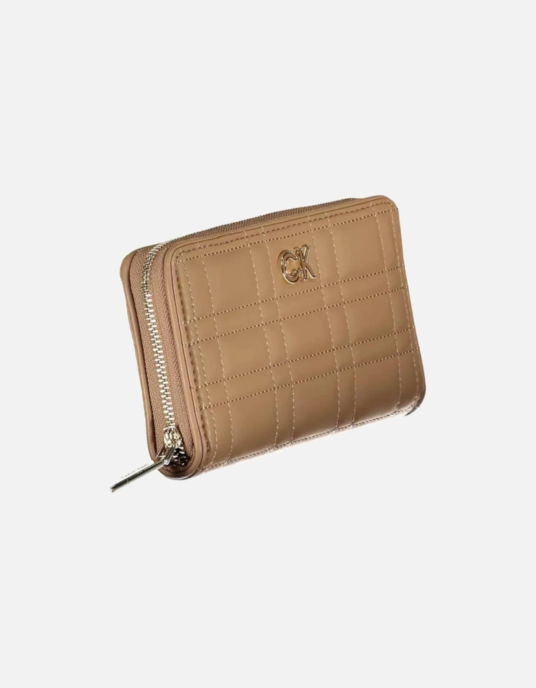 RFID Blocking Zippered Wallet with 5 Compartments and Coin Purse Women